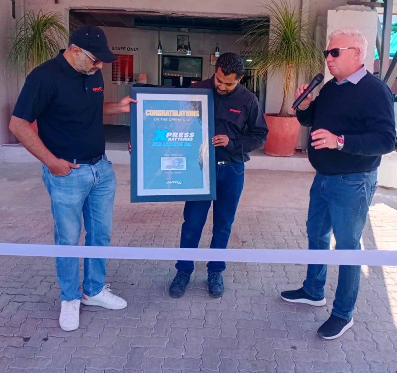 Xpress Batteries Gaborone store launch