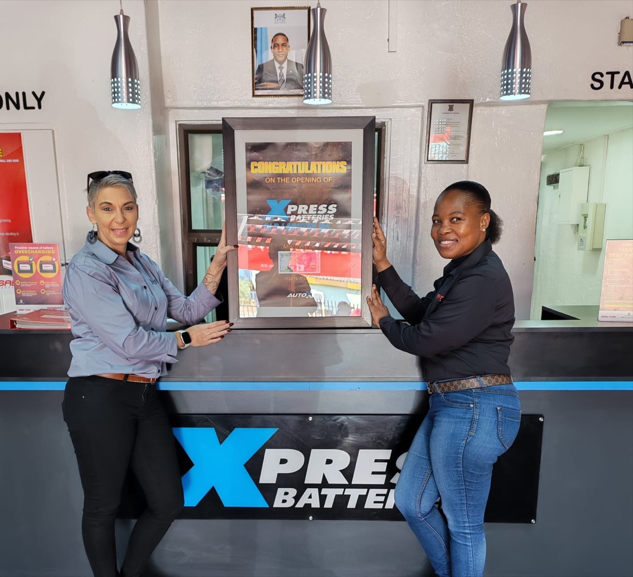 Xpress Batteries Gaborone store launch