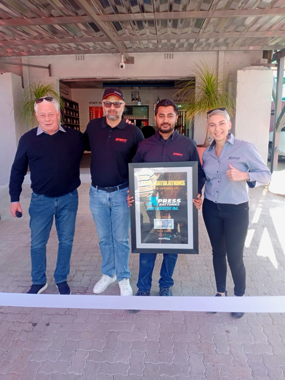 Xpress Batteries Gaborone store launch