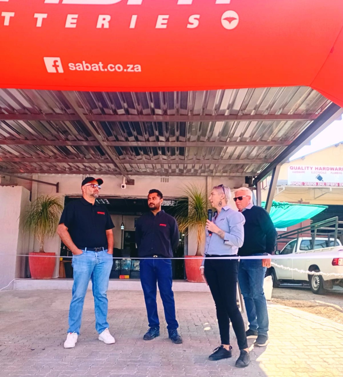 Xpress Batteries Gaborone store launch